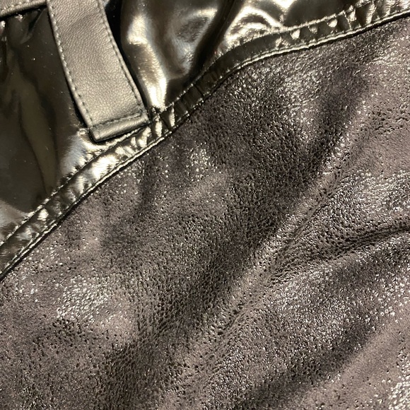 Toxic Vision Midnight Bullet Pants - Faux Suede Stretch and Supershine - Picture 8 of 9